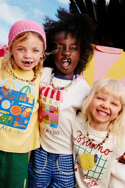 CASA LAWA X ZARA KIDS GRAPHIC Футболка