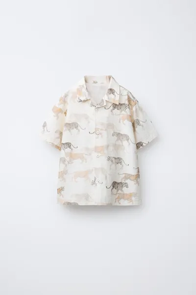 ANIMAL PRINT рубашка