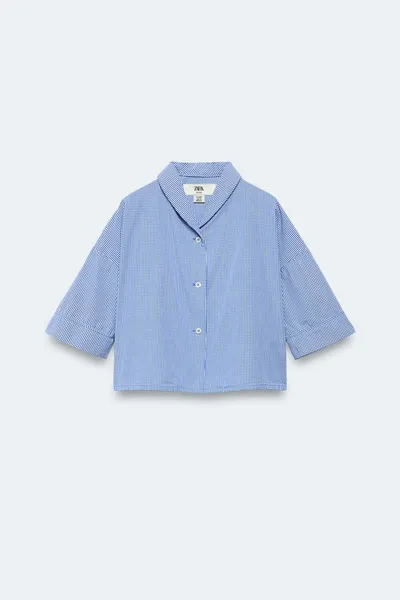 Рубашка в клетку Gingham для детей 6–14 лет, лимитированная серия