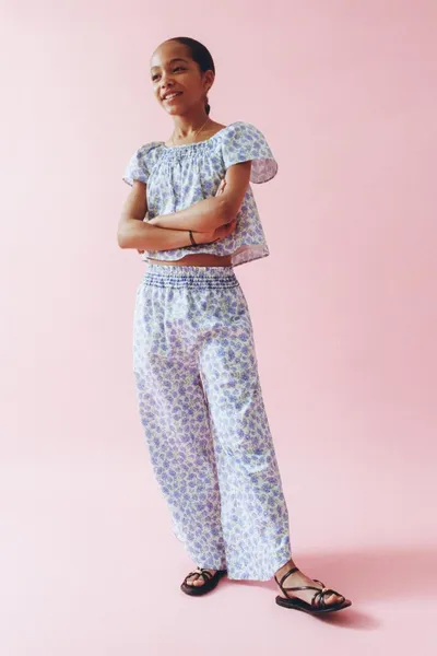 Брюки WIDE-LEG FLORAL PRINT