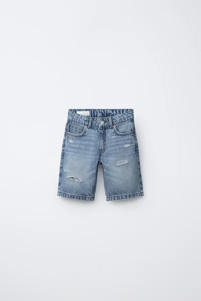 Рваные Bermuda shorts