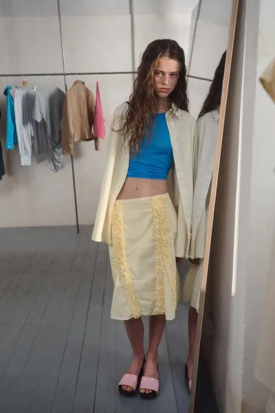 Рубашка oversize из поплина