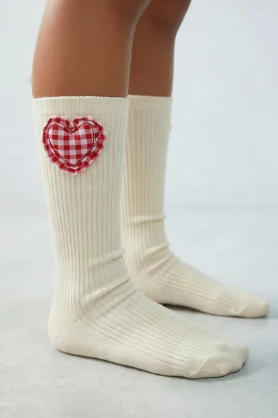Носки GINGHAM HEART