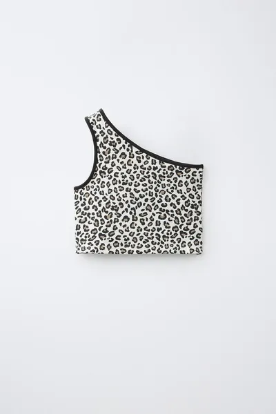 Асимметричный топ ANIMAL PRINT