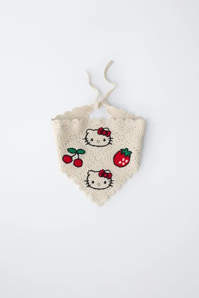 Бандана HELLO KITTY © SANRIO, вязаная крючком