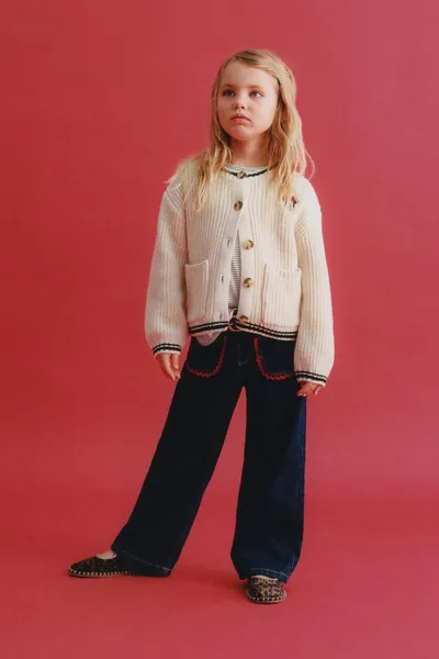 Свитер EMBROIDERED CARDIGAN