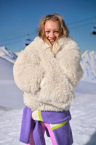 Куртка из искусственного меха из коллекции SKI