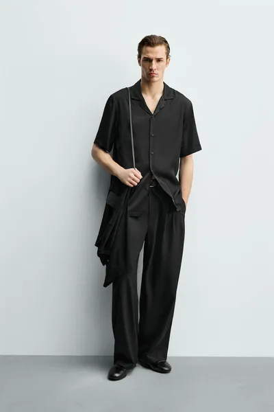 Рубашка SATIN RELAXED FIT