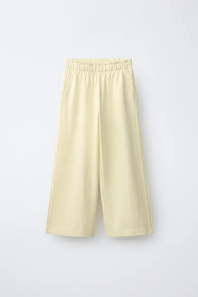 Брюки WIDE-LEG из плотного трикотажа