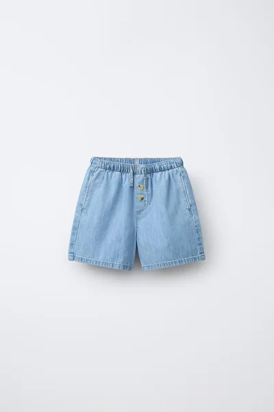Бермуды с пуговицами BERMUDA SHORTS WITH BUTTONS