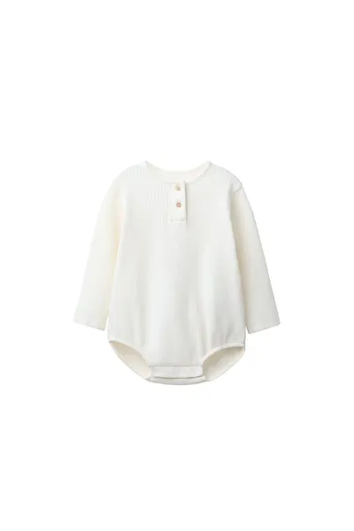 Боди WAFFLE-KNIT HENLEY
