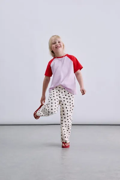 Плюшевые кюлоты в горошек POLKA DOT