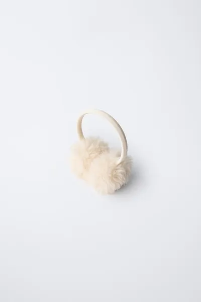 Варежки с мехом CURLY FAUX FUR из коллекции SKI