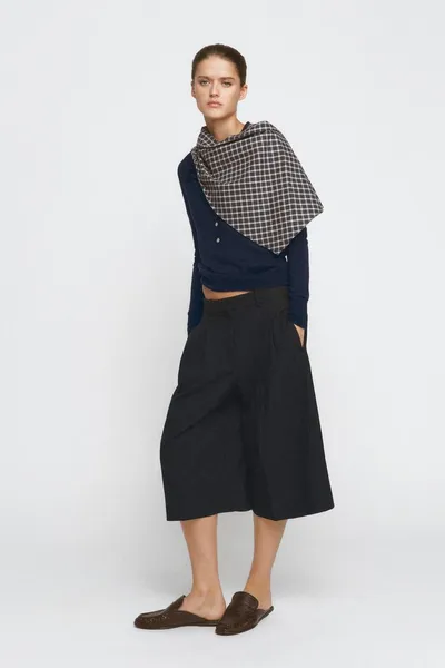 Бермуды ZW COLLECTION PINSTRIPE PLEATED