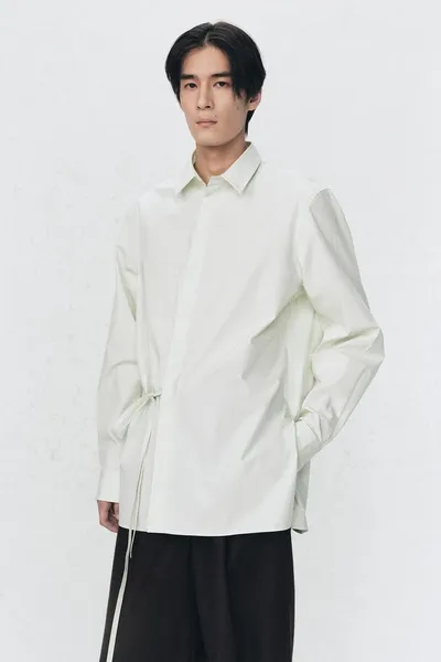 Рубашка с бантом POPLIN BOW SHIRT