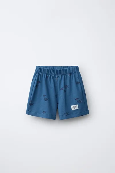 FISH PRINT шорты BERMUDA