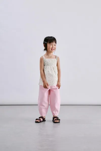 Брюки TWILL BAGGY с карманами в виде сердечек