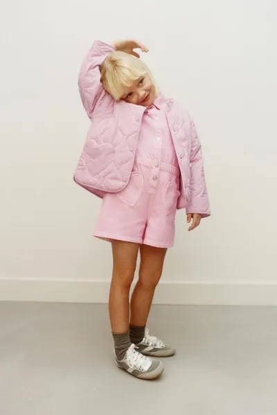 Комбинезон TWILL с карманами в виде сердечек