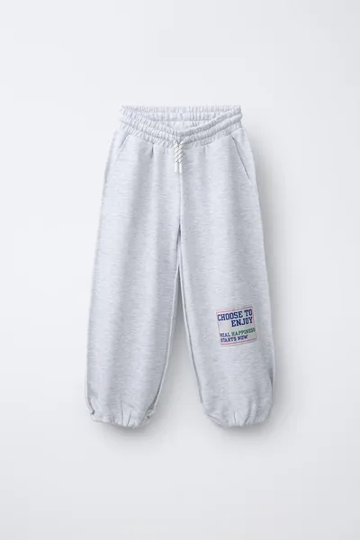 Брюки джоггеры RELAXED FIT RAW EDGE
