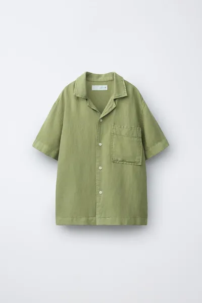 Рубашка FLUID LINEN BLEND