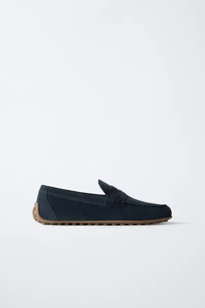 Лоферы SPLIT SUEDE