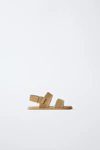 Кожаные сандалии BAREFOOT
