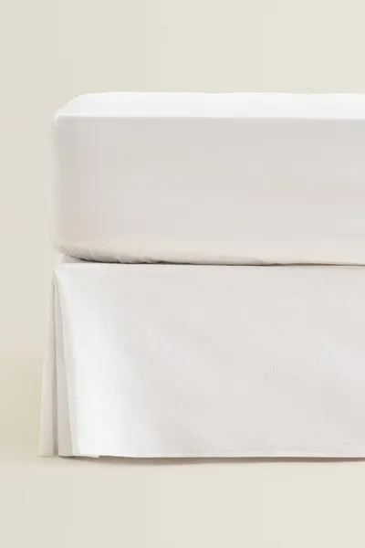Хлопковая простыня пике COTTON PIQUÉ VALANCE SHEET